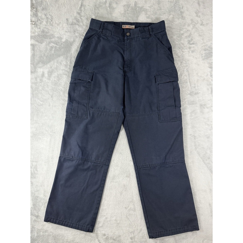 511 Tactical Pants Mens Medium Short Blue TDU‎ Ripstop Cargo High Performance